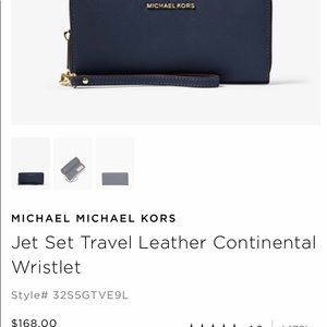 Michael Kors - Jet Set continental Leather Wallet